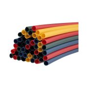 Набор трубок термоусадочных ТУТ нг 4.0/2.0 5 цветов 1м (уп.50шт) Rexant 29-0154