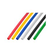 Набор трубок термоусадочных ТУТ нг 5.0/2.5 5 цветов 1м (уп.50шт) Rexant 29-0155