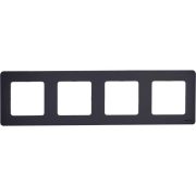 Рамка 4-м Inspiria антрацит IEK 673963