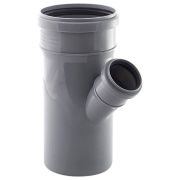 Тройник ВК ПП 110/50х45 сер. RTP 36573