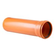 Труба НК ПП 110х3.4 рыж. (дл.0.5м) RTP 11209