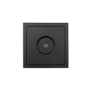 Розетка ТВ оконечная СП ZIMA IP20 черн. бархат LEZARD 704-4288-130