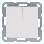 Переключатель перекрестный 1-кл. 10А IP20 механизм бел. глянцевый Jasmart G3013W