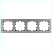 Рамка 4-м G-Flex алюм. Jasmart G1104S