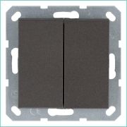 Переключатель проходной 2-кл. 10А IP20 механизм мокко Jasmart G3022Z