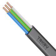 Кабель TOKOV ELECTRIC ВВГ-Пнг(А)-LSLTx 3х1.5 ОК (N PE) 0.66кВ (м) УТ000030887