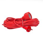 Удлинитель-шнур 1х10м без заземл. 10А IP20 2.2кВт ПВС 2х1 DOMTOK 2488