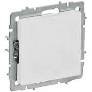 Заглушка BRITE МЗ10-БрАБ с суппортом механизм арктич. бел. IEK BR-PL10-K91