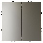 Выключатель 2-кл. СП S70 10А механизм шелк Voltum VLS020104