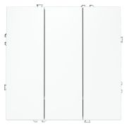 Выключатель 3-кл. СП S70 10А механизм бел. матов. Voltum VLS030102