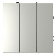 Выключатель 3-кл. СП S70 10А механизм сталь Voltum VLS030105