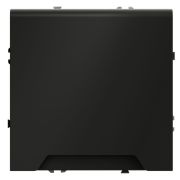 Розетка 1-м СП S70 16А с заземл. защ. шторки + крышка механизм черн. матов. Voltum VLS040308