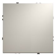 Переключатель проходной 1-кл. СП S70 10А механизм кашемир Voltum VLS010303