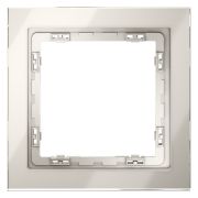 Рамка 1-м S70 стеклян. кашемир Voltum VLS110103