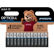 Элемент питания алкалиновый AAA/LR03 (блист. 12шт) Turbo Max Opticell 6053010
