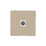 Розетка телевизионная одиночная TV KANT ванильн. марципан DKC 7015503