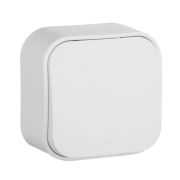 Переключатель проходной 1-кл. ОП Quteo 10А IP20 10AX бел. IEK 782204