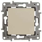 Выключатель 1-кл. СП Etika 10А IP20 250В 10AX безвинтов. зажимы механизм сл. кость IEK 672301