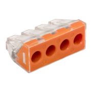 Клемма строительно-монтажная СМК 773-174 4-проводная 2.5-6кв.мм с пастой (уп.50шт) PROxima EKF plc-smk-773-174